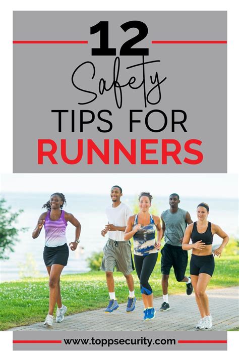 12 Safety Tips for Runners – Topps Security | Students safety, Safety tips, College parents