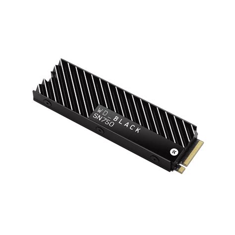 WD Black SN750 NVMe SSD | Ssd, Heatsink design, Cool technology