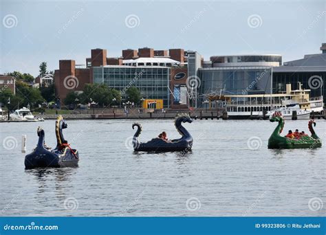 View of Inner Harbor in Baltimore, Maryland Editorial Photo - Image of ...