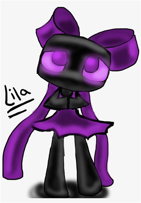 Enderman Drawing Headphone Png Free - Enderman Cute Baby Minecraft Drawings - 900x1257 PNG ...