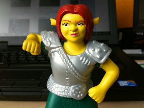 Fiona With Armour | Fiona will shout out as the armour taken… | Flickr