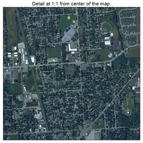 Aerial Photography Map of Beloit, WI Wisconsin