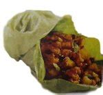 Calories in Chicken Lettuce Wrap - 1 wrap (1 leaf with 1/2 cup mixture) from Nutritionix