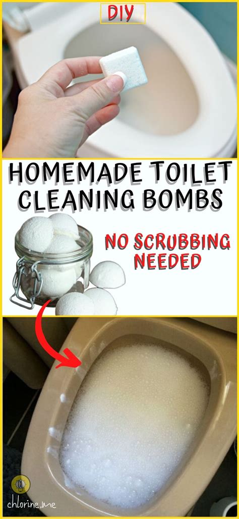 Homemade Toilet Cleaning Bombs | Only 3 Ingredients | Recipe | Toilet cleaning bombs, Toilet ...