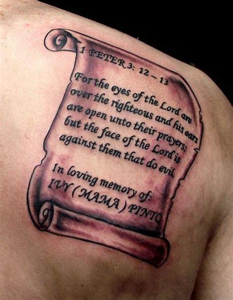 45 Inspirations for Bible Verse Tattoos