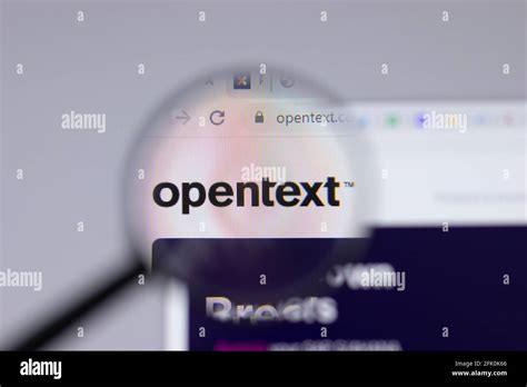 Opentext logo hi-res stock photography and images - Alamy