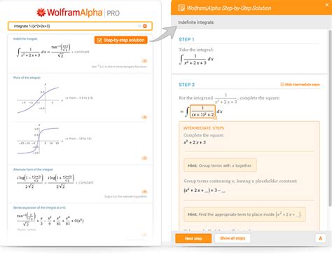 Wolfram|Alpha Pro for Students: Homework and Research Tool