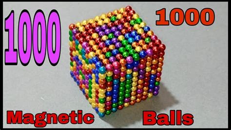 1000 Magnetic balls playing | Magnetic_Cube |Ep 01|1000 Magnet Balls| - YouTube