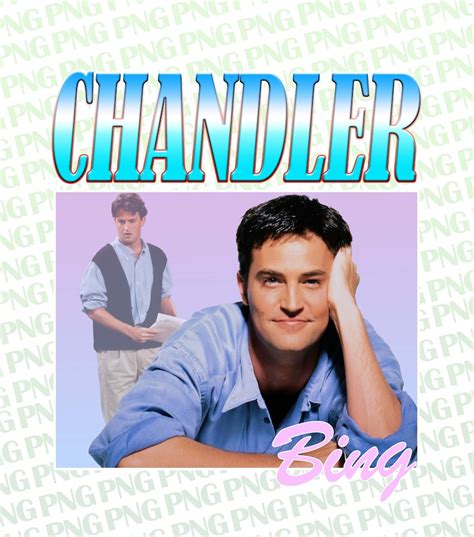 Chandler Bing T Shirt Design PNG Instant Download - Etsy