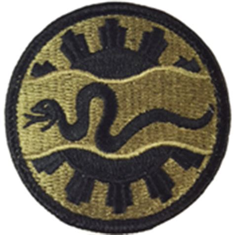 116th Armored Cavalry Regiment Multicam Shoulder Patch With Velcro