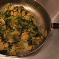 Sauteed Escarole With Gigante Beans Recipe