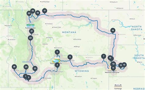 12 Days Road Trip through Idaho, Montana, the Dakotas, & Wyoming | Amerika