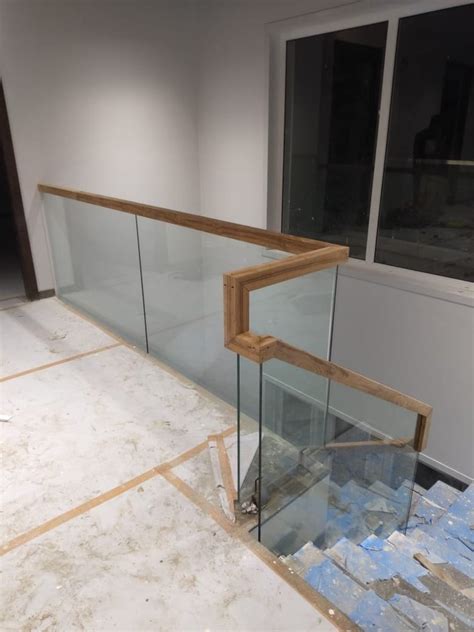 Transparent Stairs Tempered Glass Railing, For Home And Hotel at Rs 2000/feet in Hyderabad