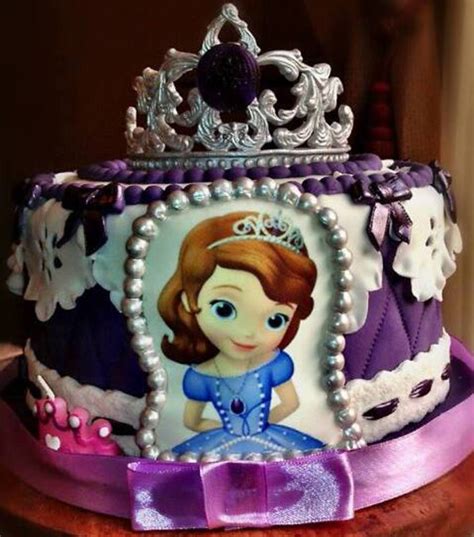 Sofia The First Birthday Cake - CakeCentral.com