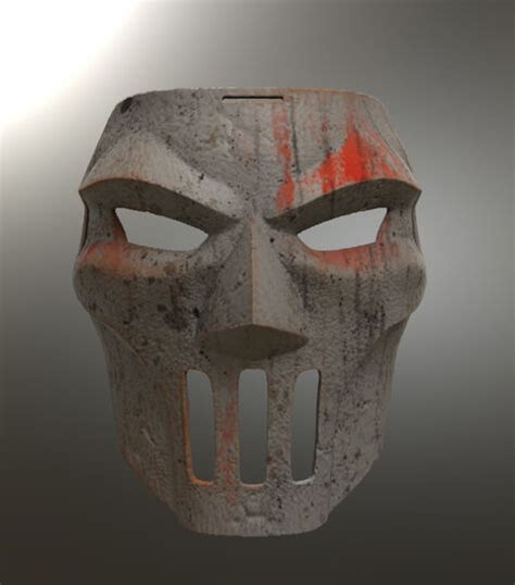 3D Printed custom Casey Jones Mask (TMNT) from $0.00