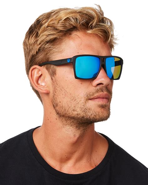 Dragon The Verse H20 Polarized Sunglasses - Matte Black Blue Ion | SurfStitch