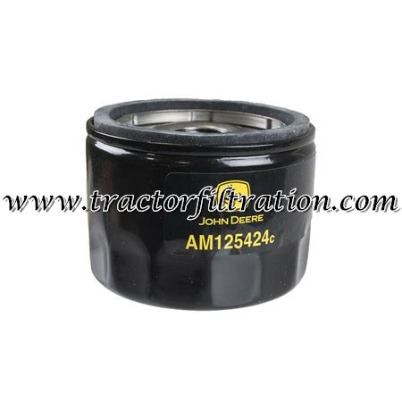 Replace John Deere Oil Filter AM125424