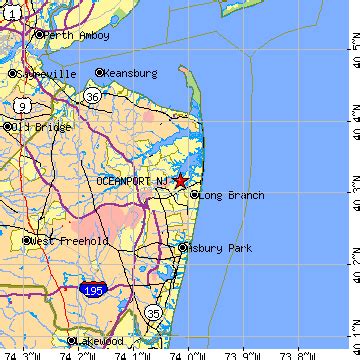 Oceanport, New Jersey (NJ) ~ population data, races, housing & economy