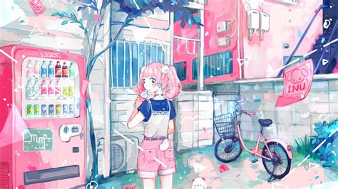 [200+] Pink Anime Aesthetic Wallpapers | Wallpapers.com