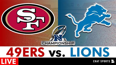 49ers vs. Lions Live Streaming Scoreboard, Play-By-Play, Highlights ...