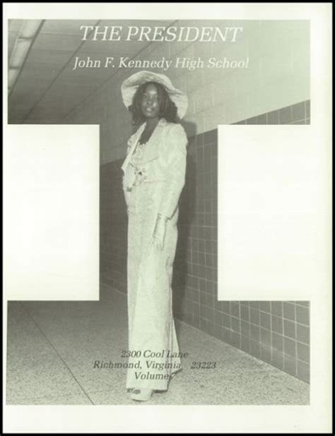 Explore 1975 John F. Kennedy High School Yearbook, Richmond VA - Classmates