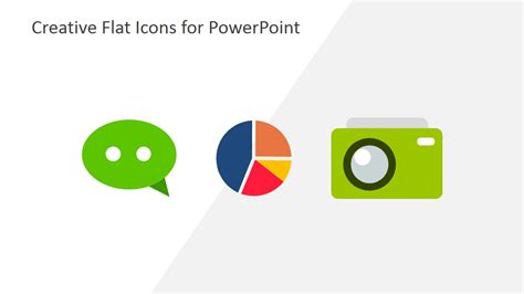 Creative Business Flat Icons for PowerPoint - SlideModel