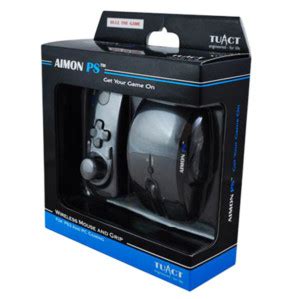 PS3 Aimon XB Elite Wireless Laser Mouse & Controller Set - GSE - Game Source Entertainment 電玩遊戲 ...