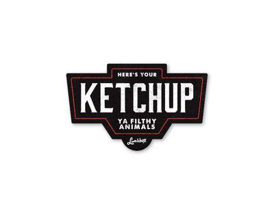 Begrudging Ketchup | Ketchup, Logo design, Print