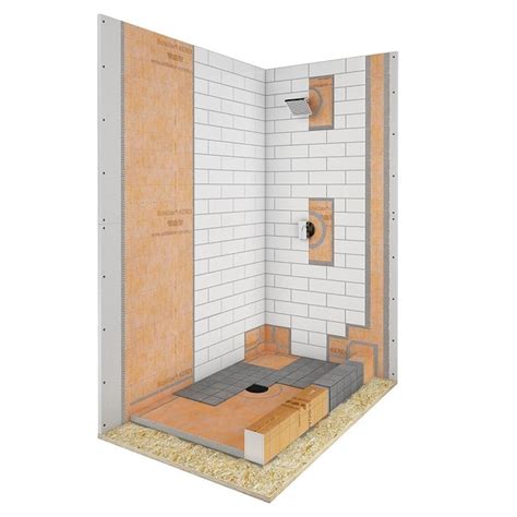 Schluter Systems Kerdi-Shower-Kit Styrene Shower Base 72-in W x 48-in L ...