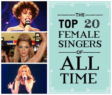 Looking for the voice of an angel? Check out this list of the 20 best ...