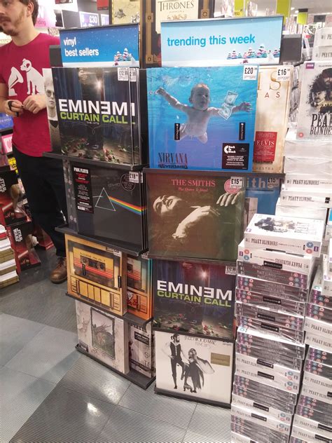 HMV really be pushing those Curtain Call Vinyl sales! : r/Eminem