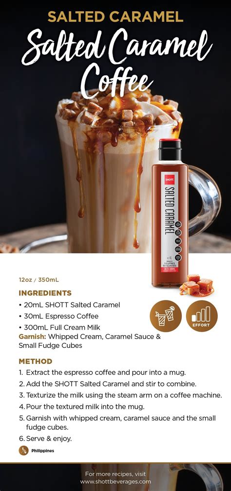 Salted Caramel Coffee | SHOTT Beverages