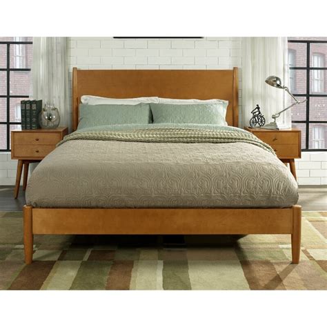 Langley Street Easmor Platform Bed & Reviews: acorn | Wayfair