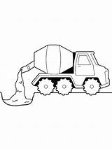 Cement Mixer Truck coloring Pages  ColoringLib sketch template