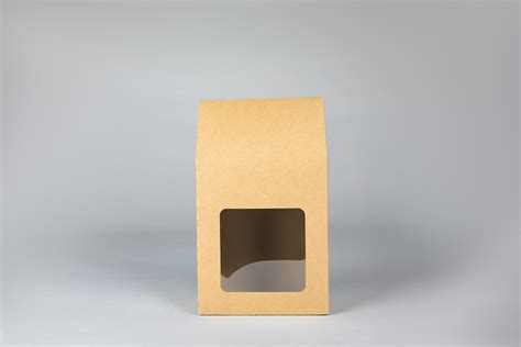 Kraft Box with Window – The Bag N Box Man