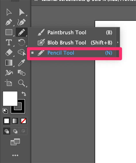 Where is the Pencil Tool in Illustrator (How to Use It)