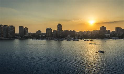 Nile river sunset by Ahmed Kamal - Photo 111941947 / 500px