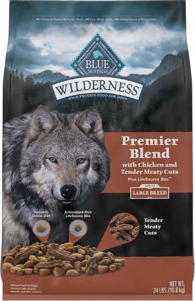 Discontinued - BLUE BUFFALO Blue Wilderness Premier Blend with Meaty ...