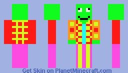 Kermit the drunk frog Minecraft Skin