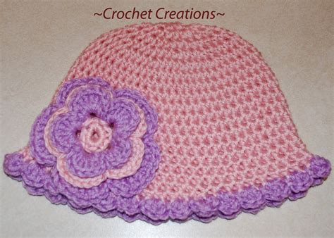 Amy's Crochet Creative Creations: Crochet Child Hat (3-6 months) Half double crochet | Gorro de ...