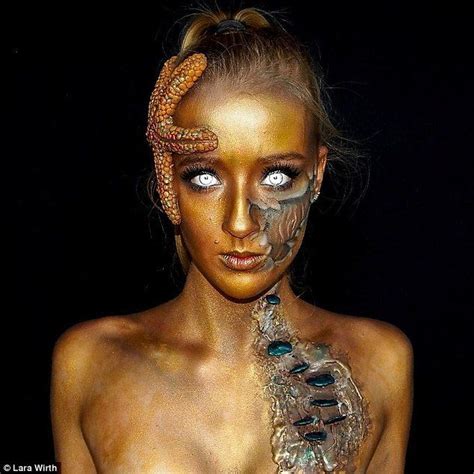 Meet the super-talented teenager turning herself into monsters ...