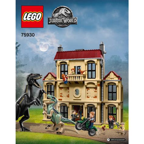 LEGO Indoraptor Rampage at Lockwood Estate Set 75930 Instructions | Brick Owl - LEGO Marketplace