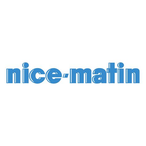 Nice matin Logo PNG Transparent & SVG Vector - Freebie Supply