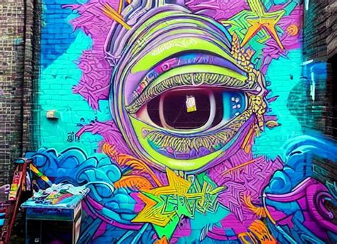 epic graffiti art, intricate detail, vivid pastel | Stable Diffusion