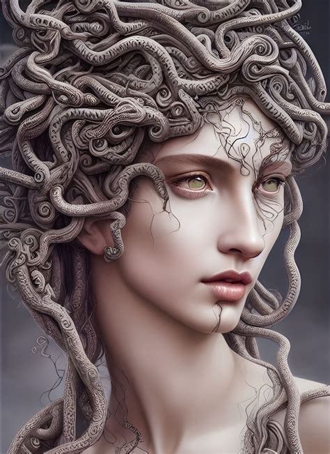 Fantasy Art Warrior, Dark Fantasy Art, Dark Art, Medusa Artwork, Fine ...