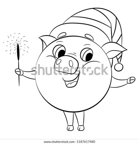 879 Pink Pig Coloring Pages Stock Illustrations, Images & Vectors ...