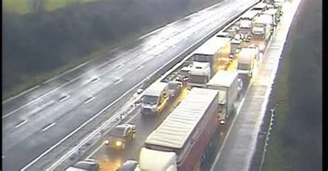 Five-vehicle M5 crash results in 'casualties' and M4 tailbacks - as it ...