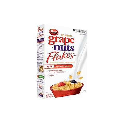 Grape-Nuts Grape-Nuts Flakes Cereal 18 oz | Cereal | Hames Corporation