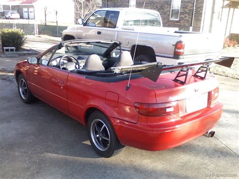 1997 Toyota Paseo Convertible Specifications, Pictures, Prices