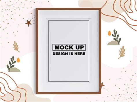 Premium PSD | Photo frame 3d mockup artwork frame mockup psd mockup